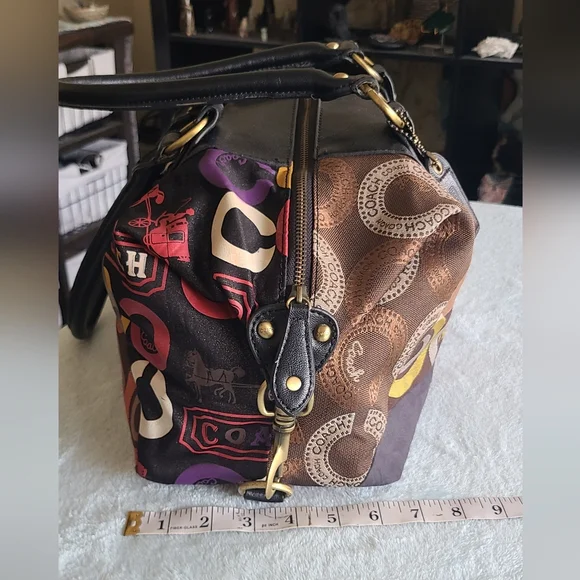 Coach Patchwork Shoulder Bag - Picture 11 of 16